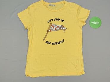 Kobiety: PULL&BEAR, T-shirt damski, rozmiar L — 2