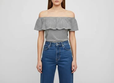 bluzki z odkrytymi ramionami mohito: Promod, Bluzka damska, rozmiar M — 8