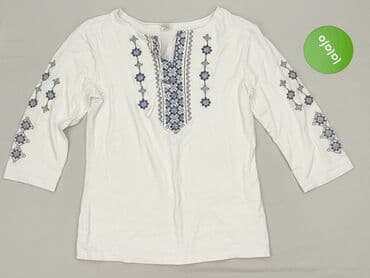 bluzki z aplikacjami: Folk, Bluzka damska, M — 2