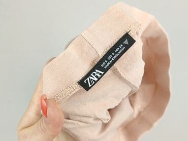 woskowane legginsy z wysokim stanem zara: Zara, Legginsy Sportowe damskie, rozmiar S — 4