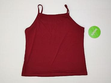 bordo: Top damski, rozmiar M — 2