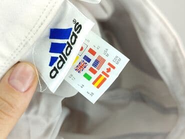 różowe spodnie dresowe: Adidas, Брюки жіночі, розмір M — 4