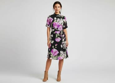 sukienki rozkloszowane midi na wesele: Sukienka damska, rozmiar M — 5