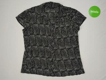 białe bluzki ze zlotym nadrukiem: F&F, Bluzka damska, rozmiar XL — 2