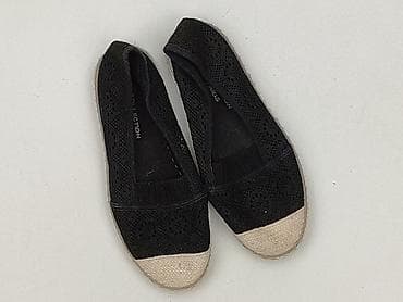 biale sandaly na platformie: Balerinki damskie, rozmiar 36 — 1