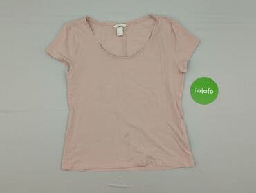 guess t shirt damski rozowy: H&M, T-shirt damski, rozmiar L — 2