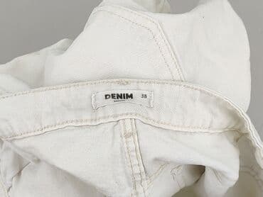 krótkie spodenki damskie wysoki stan: Denim, Szorty damskie, rozmiar M — 4