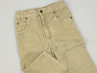 woskowane spodnie mohito: Baby material trousers, 9-12 months, 74-80 cm, condition - Very good — 1