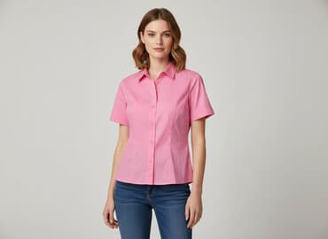 skladanie koszulki: Bluzka damska, rozmiar M — 6