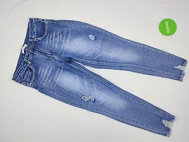 ripped jeans: Jeansy damskie, rozmiar L — 2