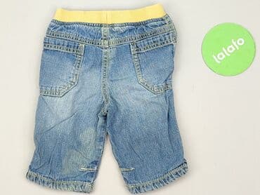джинсова куртка: Denim pants, 6-9 months, condition - Good — 3