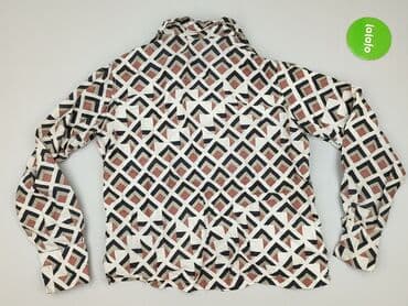 bluzka w kratę czarno biala: Bluzka damska, rozmiar XL — 4