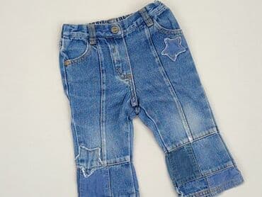 spodnie next: Denim pants, Next, 3-6 months, condition - Very good — 1