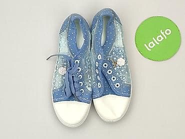 azuree buty: Trampki damskie, rozmiar 37 — 2
