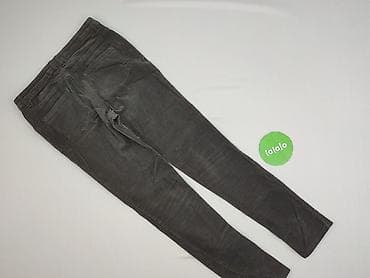 sliskie spodnie: Spodnie materiałowe damskie, rozmiar S — 3