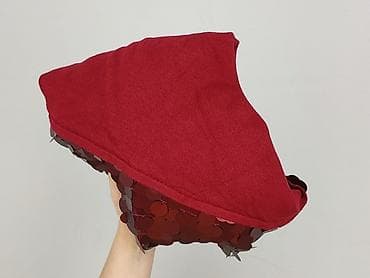 etola: Red, Ponczo damskie, rozmiar One size — 6