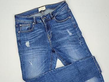 distressed jeans: Jeansy damskie, rozmiar M — 1