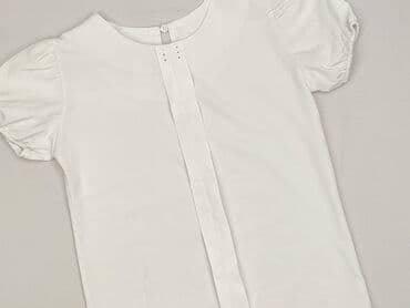 biale spodnie woskowane: Blouse, 11 years, 140-146 cm, condition - Perfect — 1