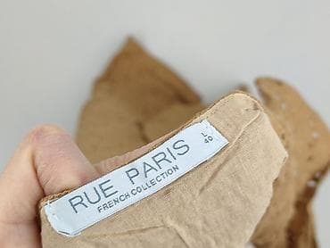 linen trousers pull and bear: Rue Paris, Sukienka damska, rozmiar L — 4