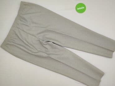 Material trousers for women, size 3XL (EU 46) — 3