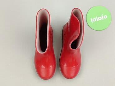 klapki birkenstock czarne lakierowane: Rain boots, Lemigo, 30, condition - Very good — 4