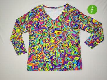 luźna bluzki: Bluzka damska, rozmiar 4XL — 2