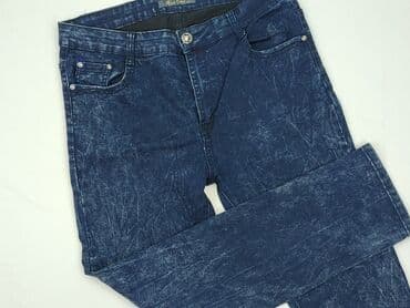jeansy damskie z ćwiekami: Jeansy damskie, rozmiar 2XL — 1