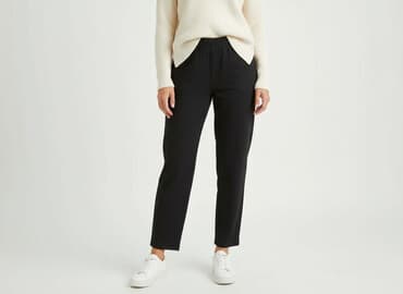 spodnie od piżamy damskie sinsay: Spodnie materiałowe damskie, rozmiar S — 6