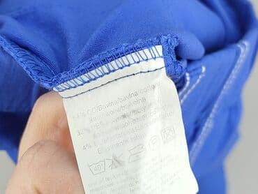 jeansy plus size wysoki stan: Spodnie damskie, S — 4