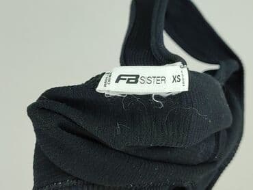 top z piórami czarny: FB Sister, Top damski, XS — 4