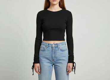 cropp bluzki z krótkim rękawem: FB Sister, Top damski, rozmiar 2XS — 6