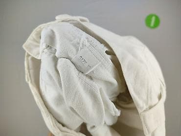 jeansy z karczkiem: Jeansy damskie, rozmiar L — 4