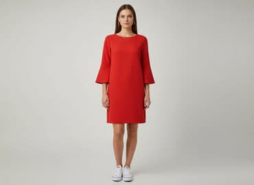sukienka obcisła czerwona: Sukienka damska, rozmiar M — 6
