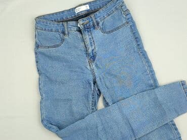 legginsy woskowane wysoki stan: Sinsay, Jeansy damskie, rozmiar S — 1