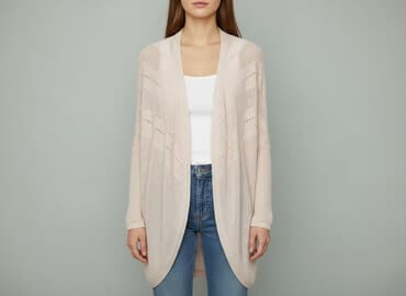 sweter z perełkami h m: H&M, Kardigan damski, rozmiar S — 7