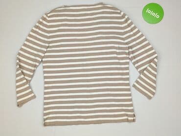 biała bluzka z dekoltem v: Women's blouse, size S — 4