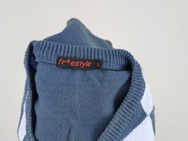 sweter bez ramion: FreeStyle, Sweter dla mężczyzn, rozmiar L — 4