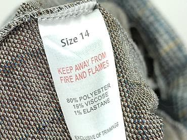 pyjamas h: Spodnie materiałowe damskie, rozmiar XL — 4