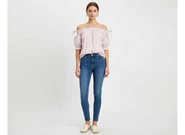 sukienki w czerwoną kratę: Beloved, Bluzka damska, rozmiar M — 8