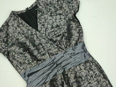 sukienka w geometryczne wzory h: Hexeline, Women`s dress, size 3XL (EU 46) — 1