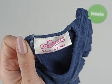biala sukienka h: Blouse, So cute, 6-9 months, condition - Good — 4