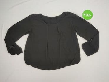 czarne bluzki w lodke: Bluzka damska, rozmiar M — 3