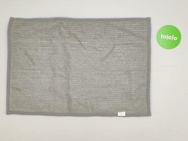 kapcie na szeroką stopę dziecka: Szary dywanik/wycieraczka z mikrofibry z wypukłą, pętelkową strukturą — 3