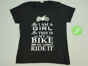 koszulki z motywem motocyklowym: Fruit Of The Loom, T-shirt damski, rozmiar 2XL — 2