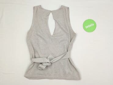 srebrna narzutka: Top damski, rozmiar S — 3