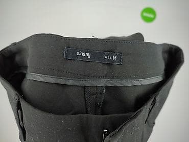 pull on trousers h: Sinsay, Material trousers for women, size M — 4