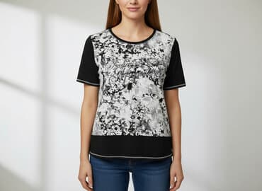 modne t shirty damskie: T-shirt damski, rozmiar S — 6