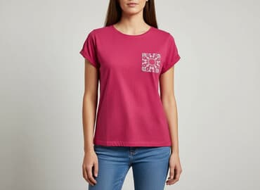 markowe t shirty damskie wyprzedaż zalando: Esmara, T-shirt damski, rozmiar S — 8