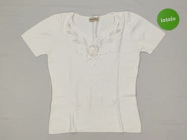 bluzki ecru eleganckie: Bluzka damska, S — 2