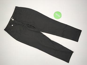 joggery basic damskie: Spodnie materiałowe damskie, rozmiar S — 3